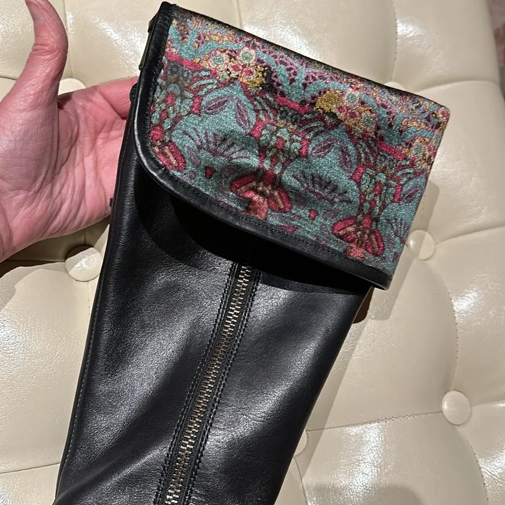NEW Crown by Born genuine leather over knee boots